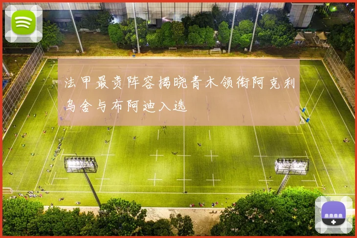 法甲最贵阵容揭晓青木领衔阿克利乌舍与布阿迪入选