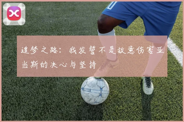 追梦之路：我发誓不是故意伤害亚当斯的决心与坚持